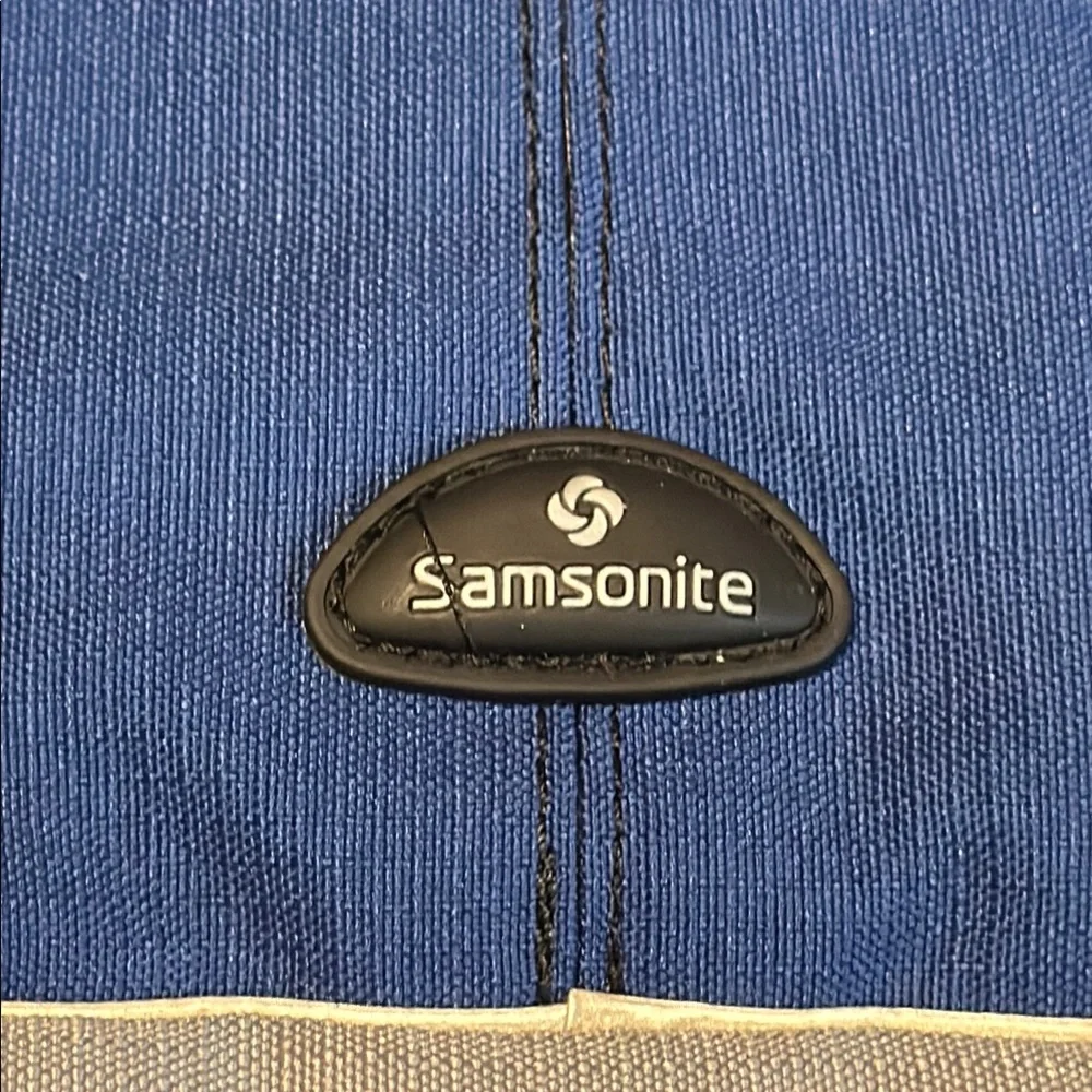 Samsonite Classic Blue and Gray Backpack